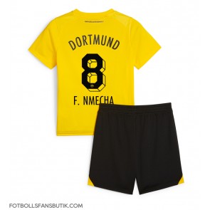 Borussia Dortmund Felix Nmecha #8 Replika Hemmatröja Barn 2023-24 Kortärmad (+ Korta byxor)